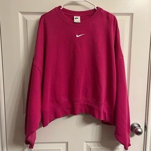 Nike Size XL Women's Oversized Crewneck Sweatshirt
